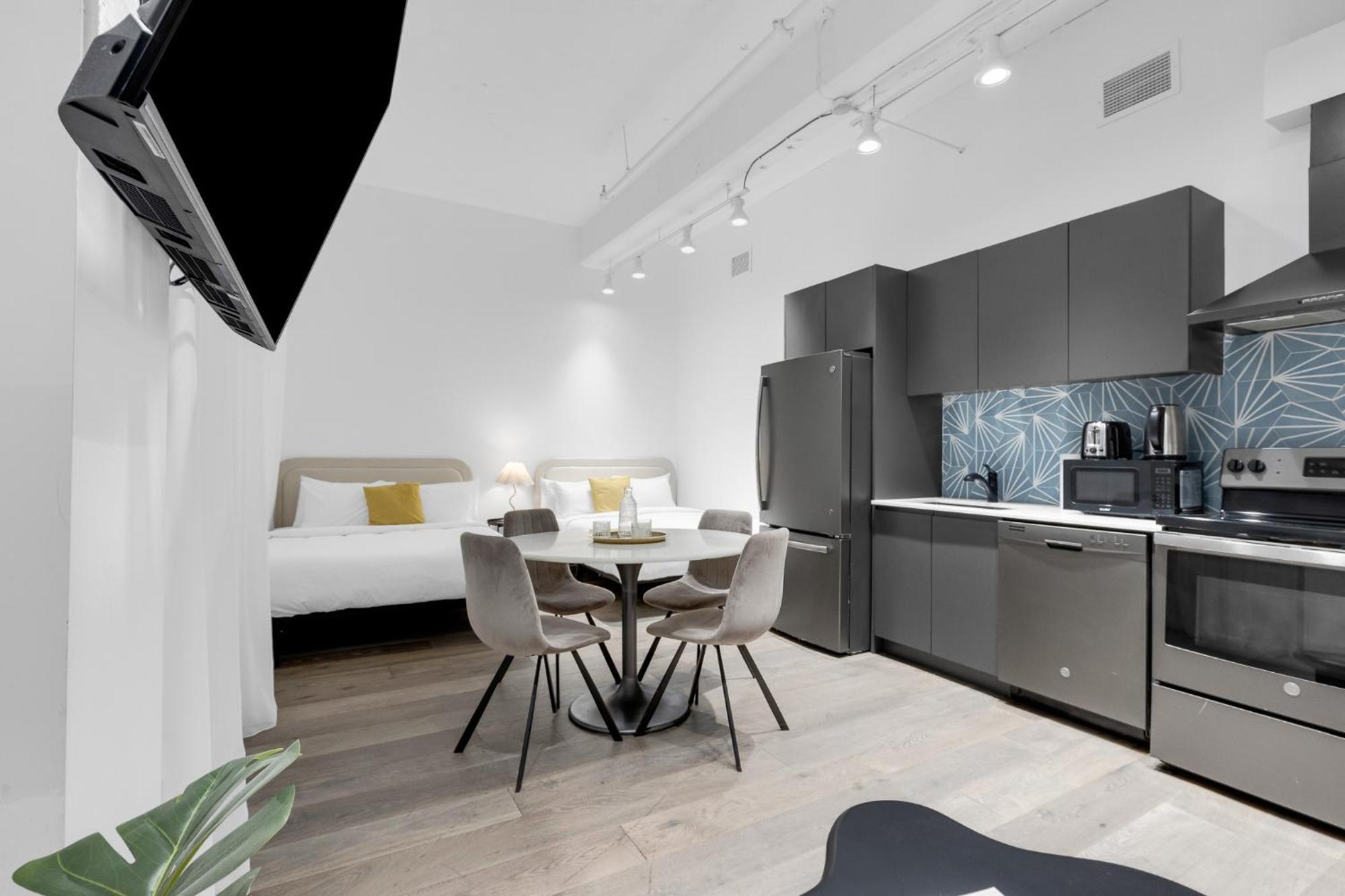 Bakan - Sainte Catherine Apartman Montréal Szoba fotó